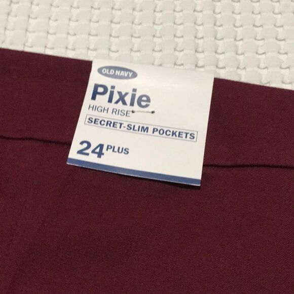 NWT- Old Navy - 0, 10 tall, 24 & 26+. Pixie Pant - Picture 8 of 9